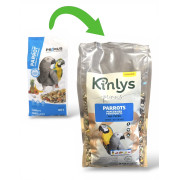 Висококачествена храна за големи Папагали с плодове 800 гр. - Benelux Primus Parrot